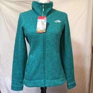 NWT North Face Jacket Small, Heather Teal - Warm!